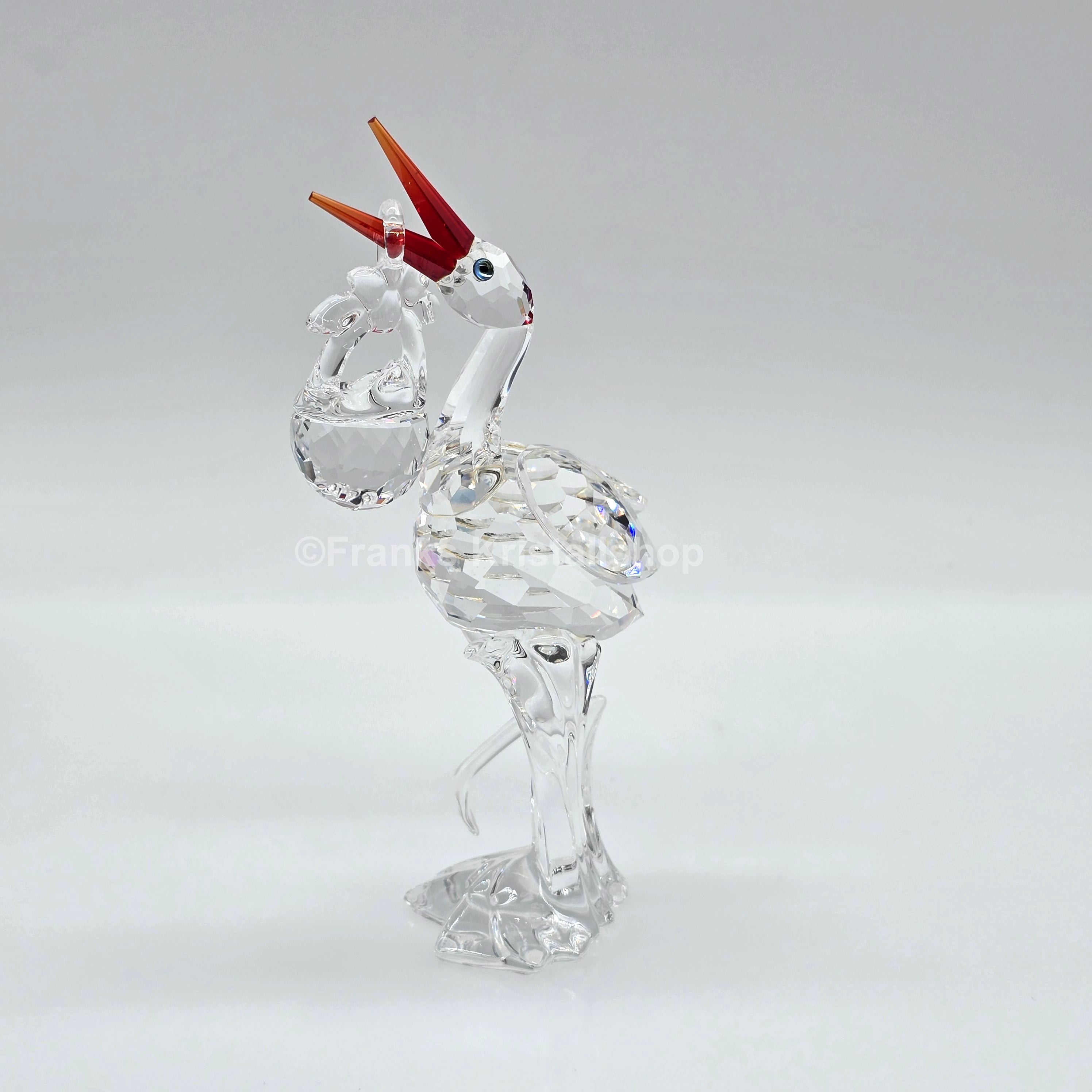 SWAROVSKI Storch Mit Baby 659401