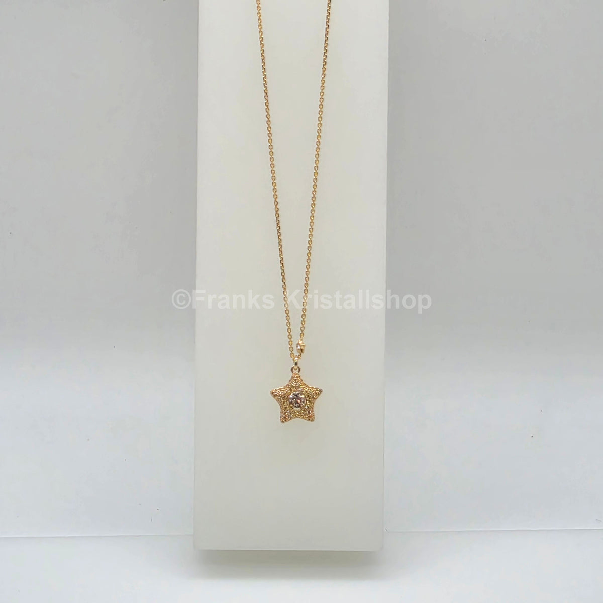 SWAROVSKI Sublima Stern Halskette Goldbeschichtet 5755280