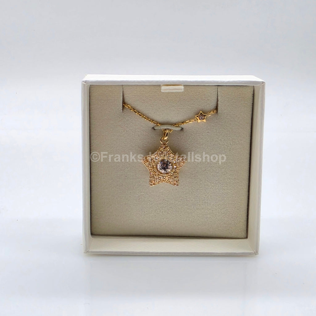 SWAROVSKI Sublima Stern Halskette Goldbeschichtet 5755280