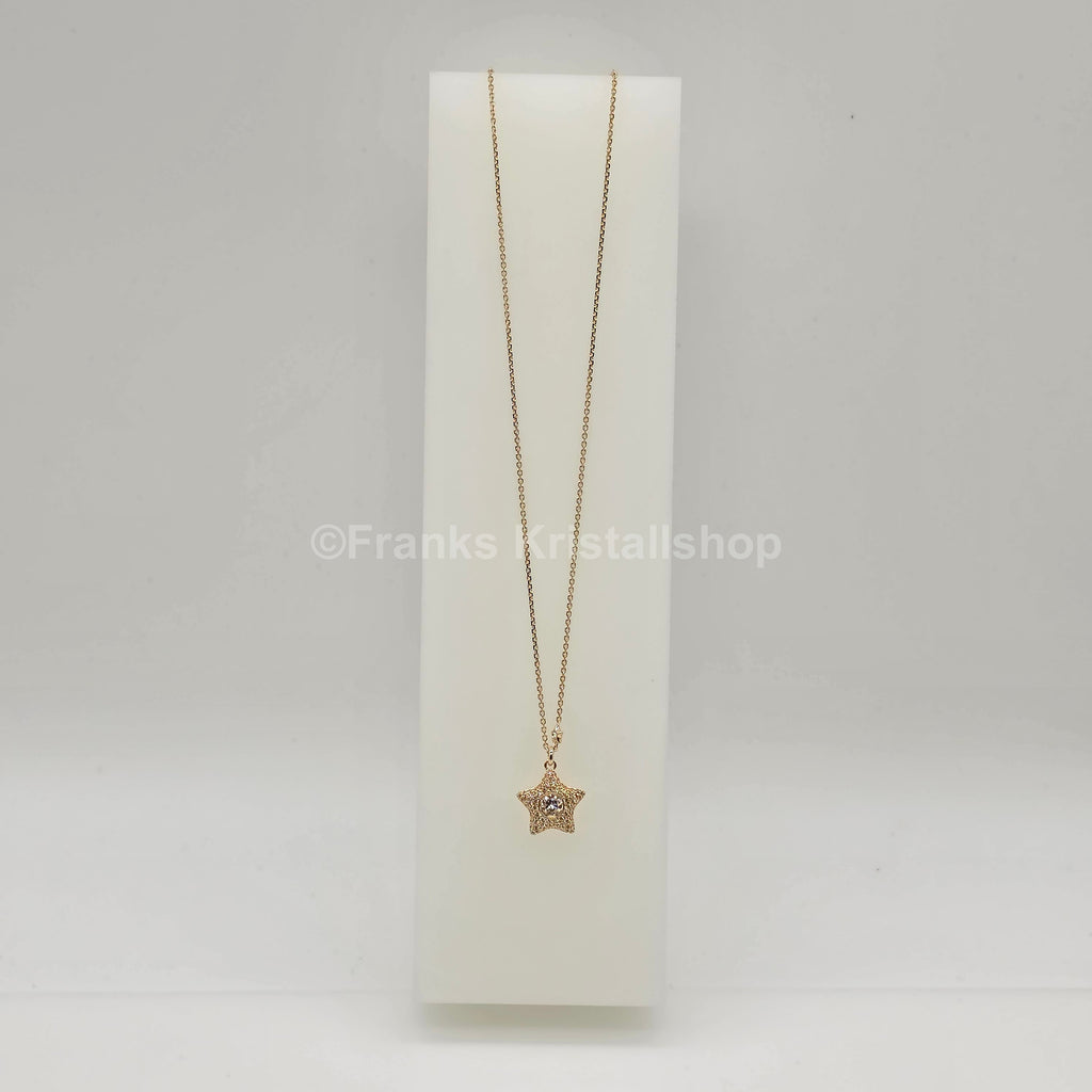 SWAROVSKI Sublima Stern Halskette Goldbeschichtet 5755280