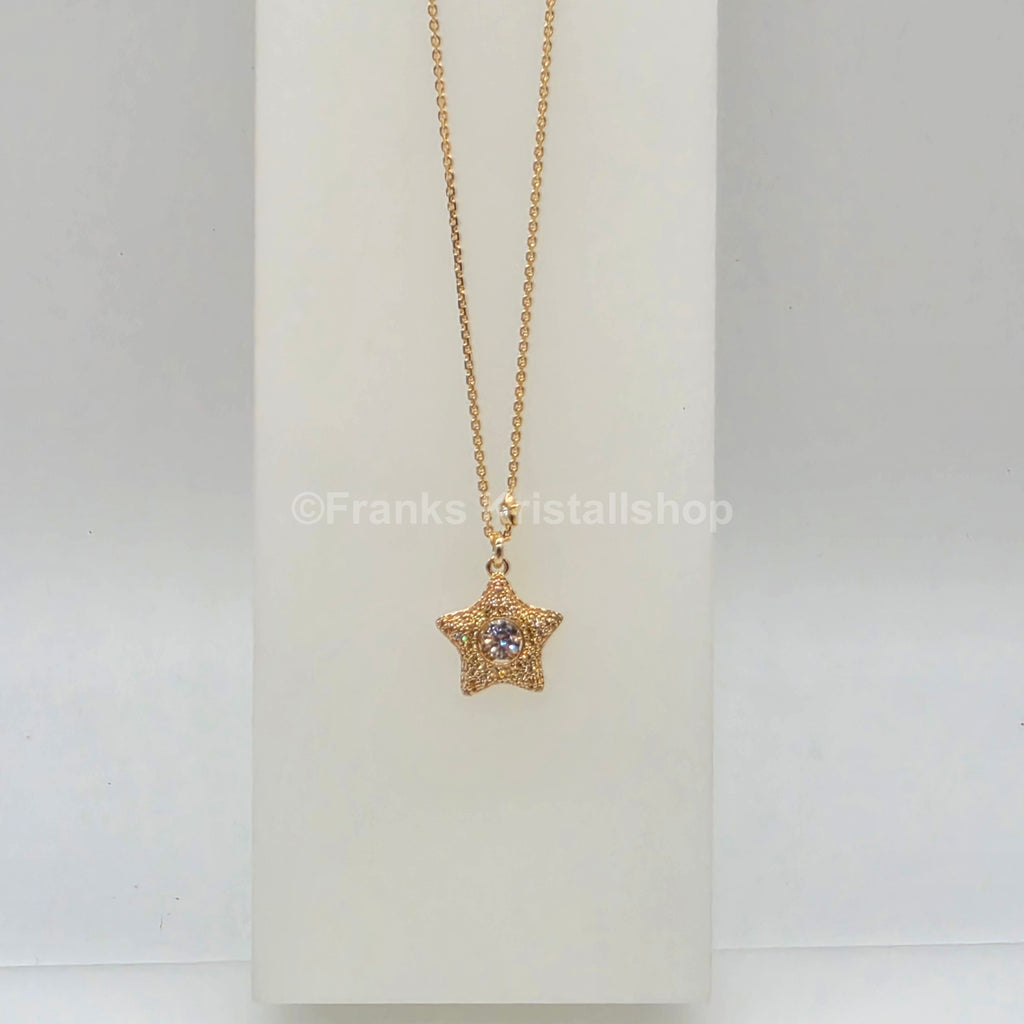 SWAROVSKI Sublima Stern Halskette Goldbeschichtet 5755280