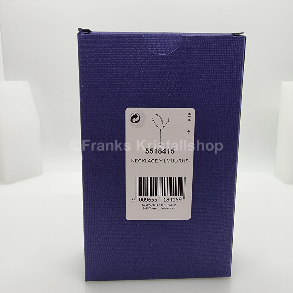 SWAROVSKI Sunny Y-Halskette Mehrfarbig Pastell, Rhodiniert 5518415