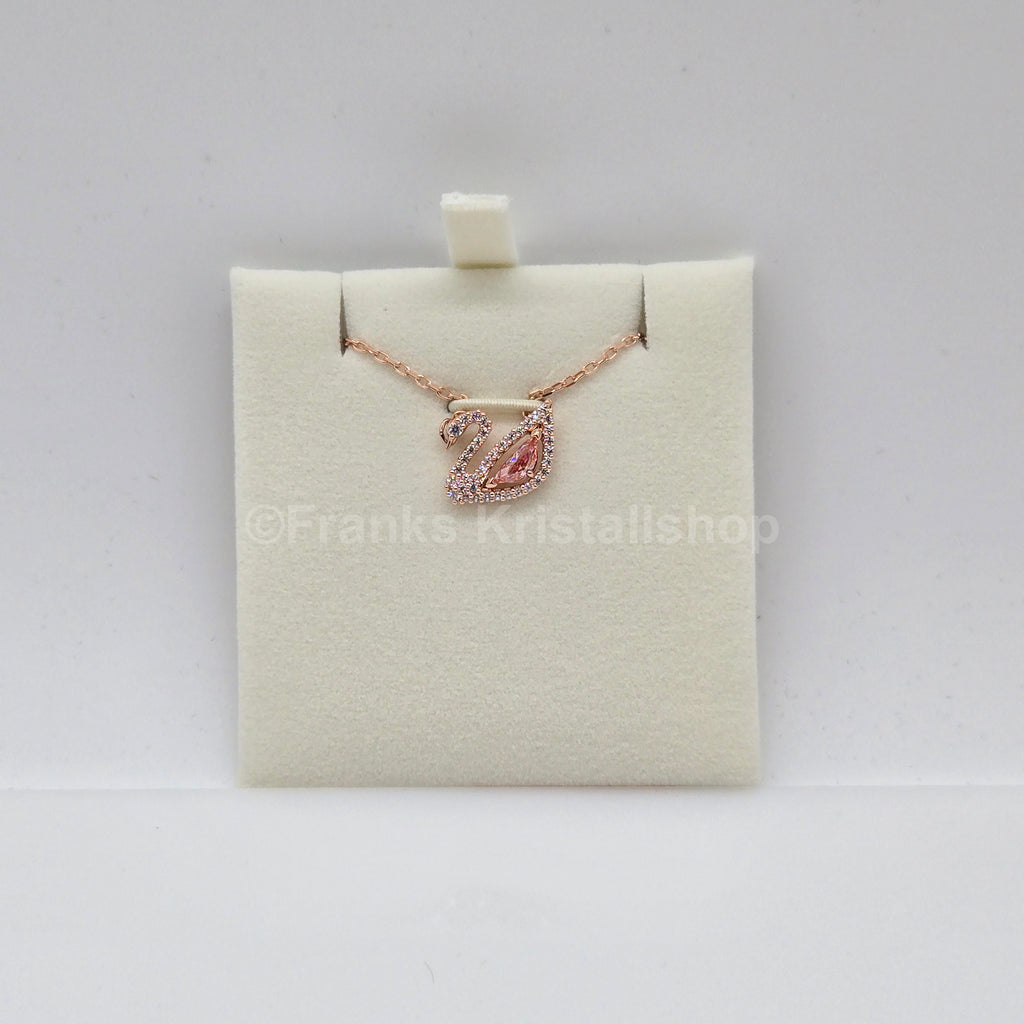 SWAROVSKI Swan Halskette Schwan Kette, Rosa, Roségold-Legierungsschicht 5469989