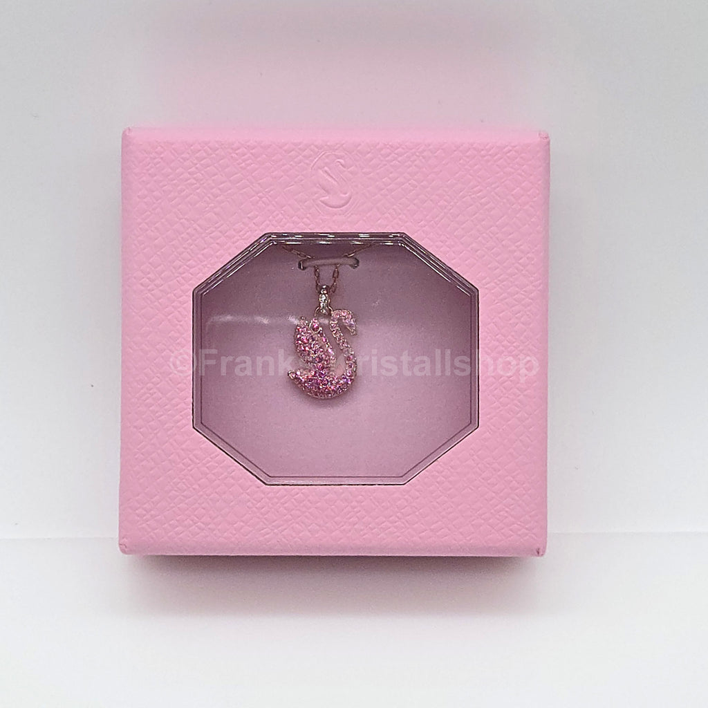 SWAROVSKI Swan Halskette Schwan Kette, Rosa, Roségold-Legierungsschicht 5660028
