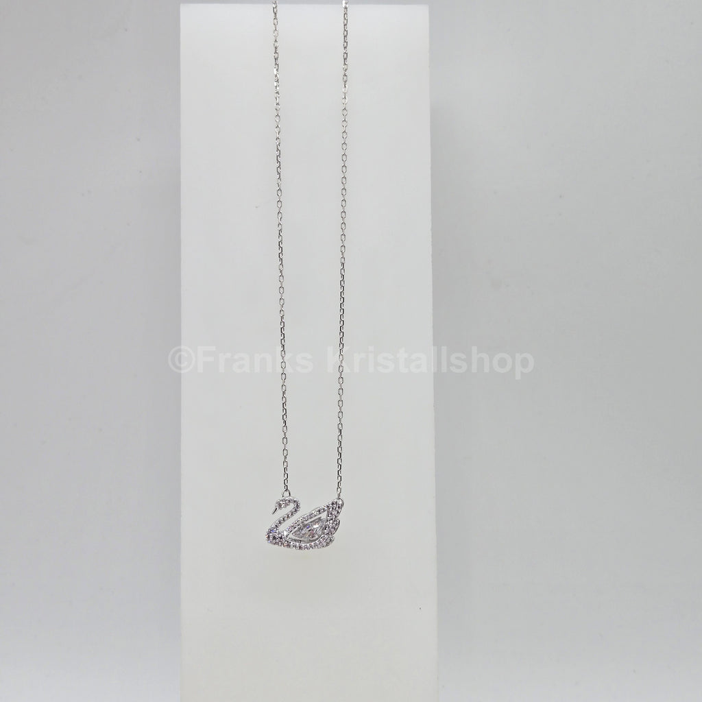 SWAROVSKI Swan Halskette Schwan Kette, Weiß, Rhodiniert 5514421