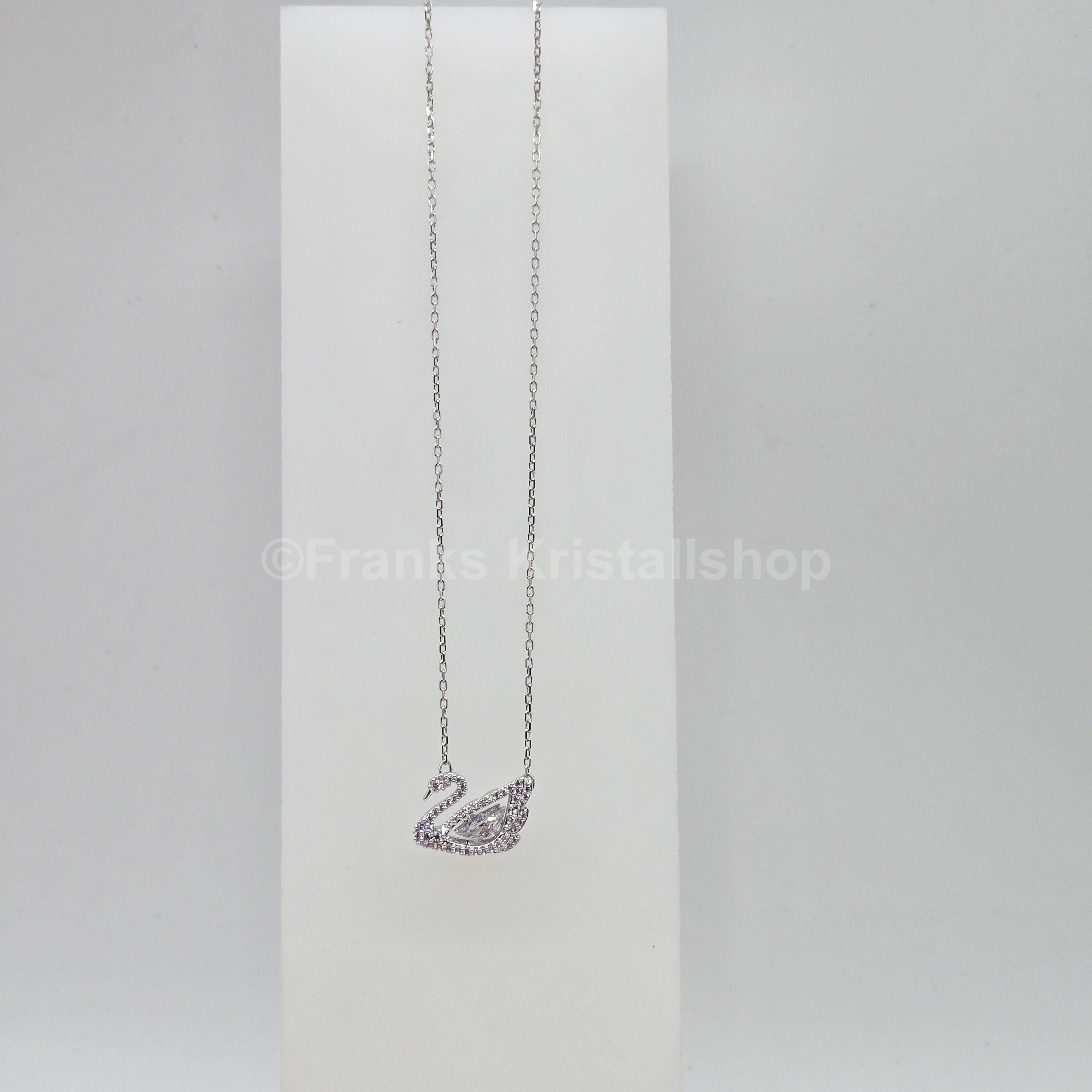 SWAROVSKI Swan Halskette Schwan Kette, Weiß, Rhodiniert 5514421