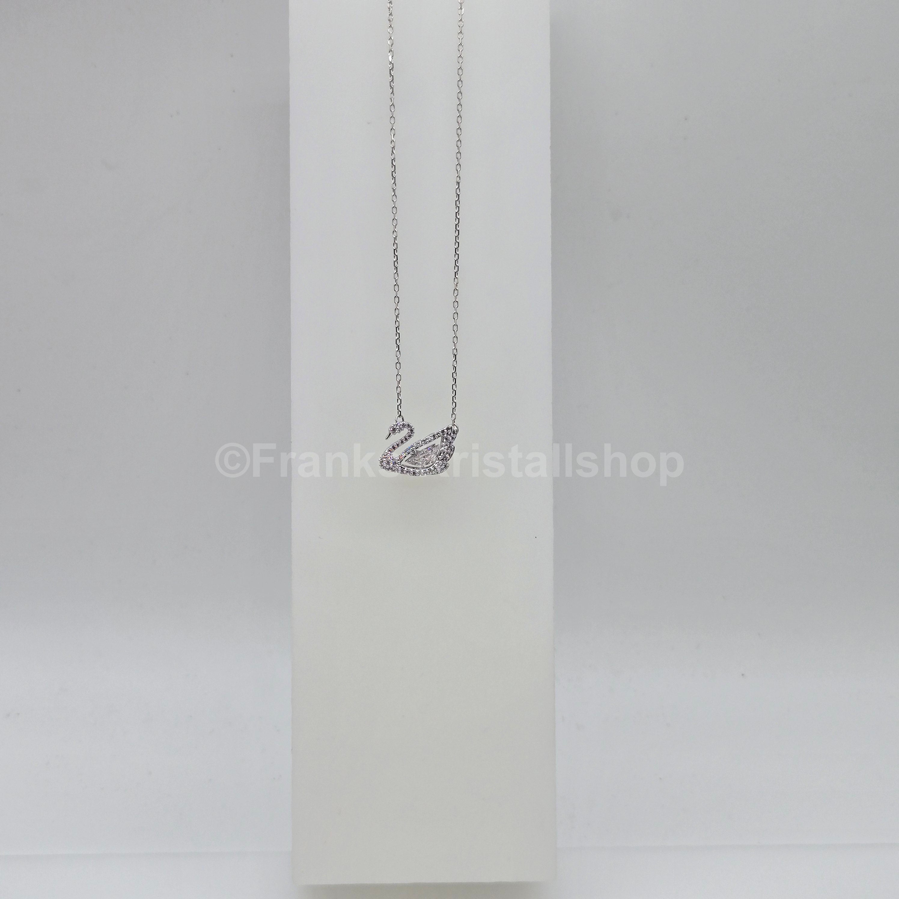 SWAROVSKI Swan Halskette Schwan Kette, Weiß, Rhodiniert 5514421
