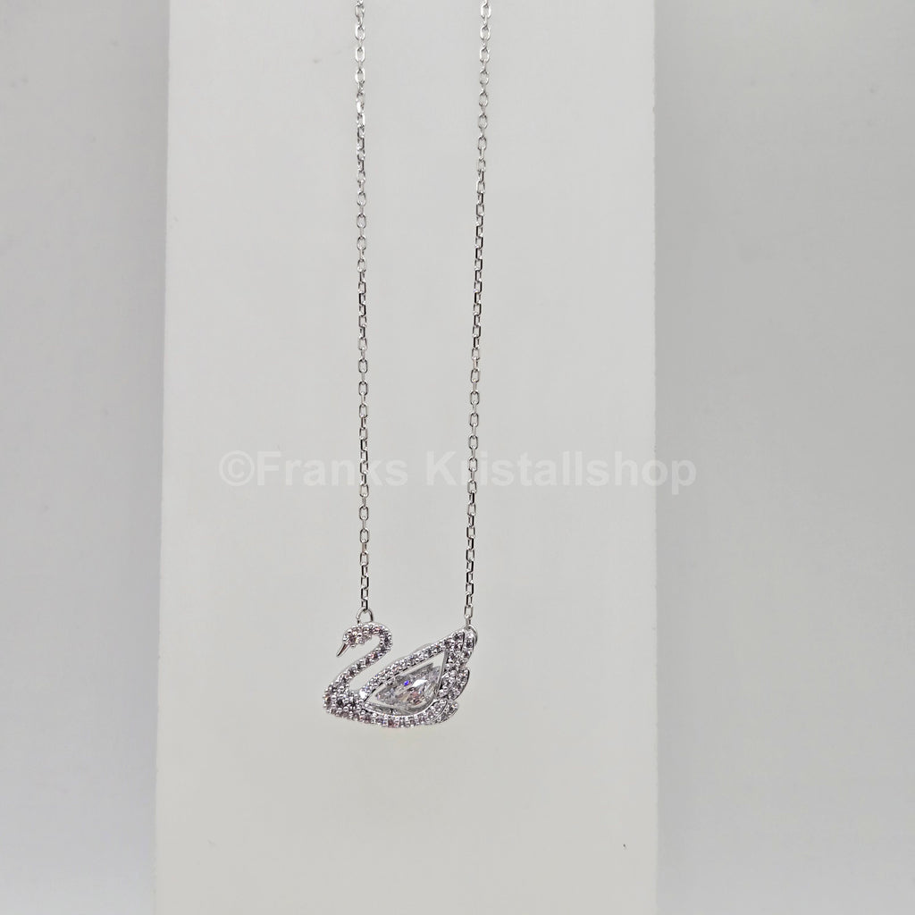 SWAROVSKI Swan Halskette Schwan Kette, Weiß, Rhodiniert 5514421