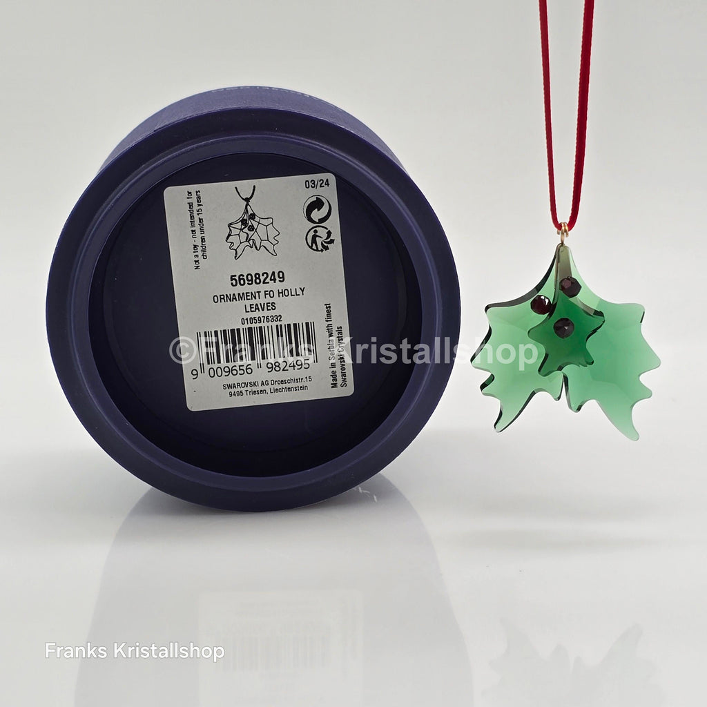 SWAROVSKI Exclusive Stechpalmenblätter Ornament Holly Leaves 5698249