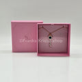 SWAROVSKI Symbolica Halskette Augensymbol und Schlüssel, Blau, Roségold-Legierungsschicht 5687035