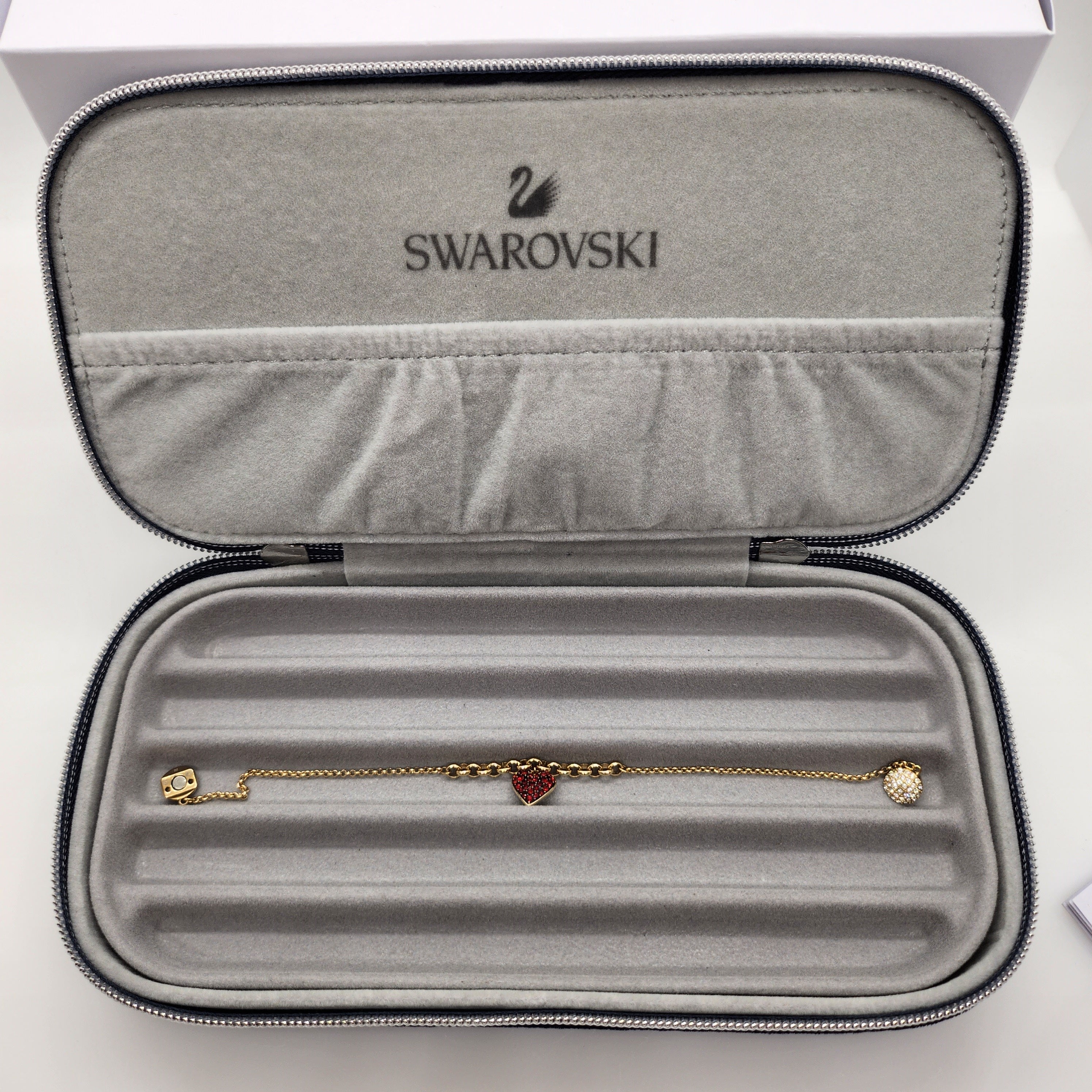 SWAROVSKI Remix Jewelry Bag Schmucktasche Blau 5458089