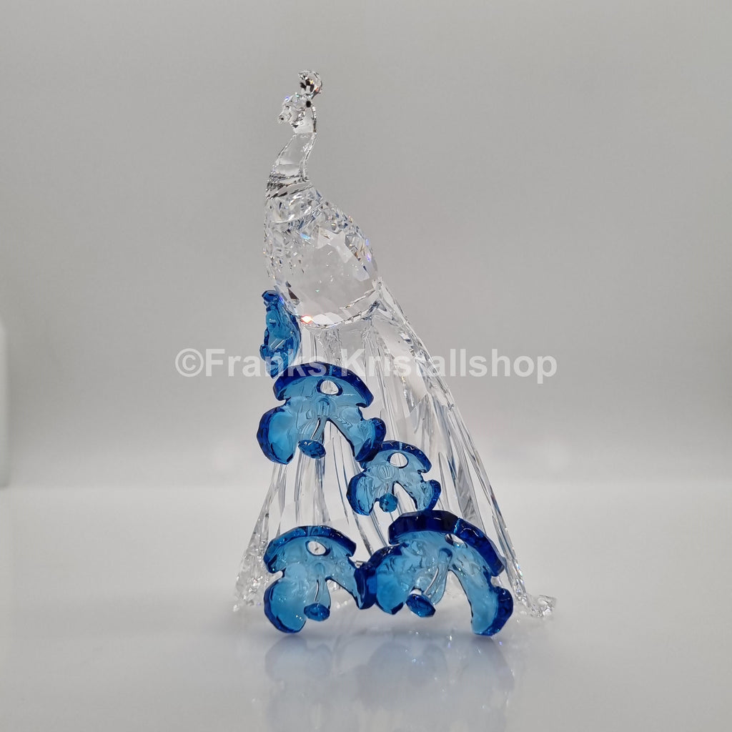 SWAROVSKI SCS Jahresfigur 2015 Weißer Pfau 5063695