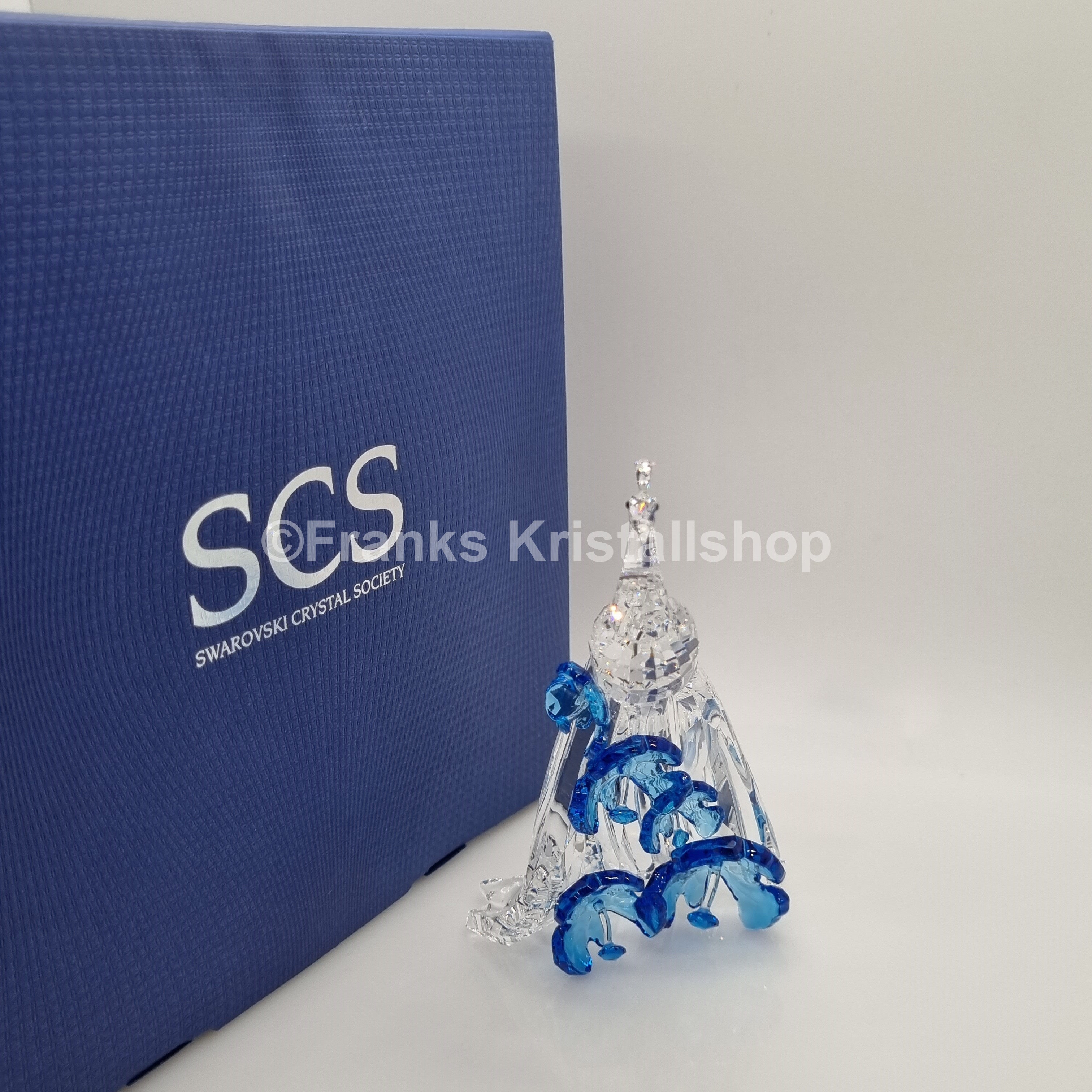 SWAROVSKI SCS Jahresfigur 2015 Weißer Pfau 5063695