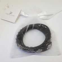 Lade das Bild in den Galerie-Viewer, SWAROVSKI Slake Dot Armband Schwarz 5255531
