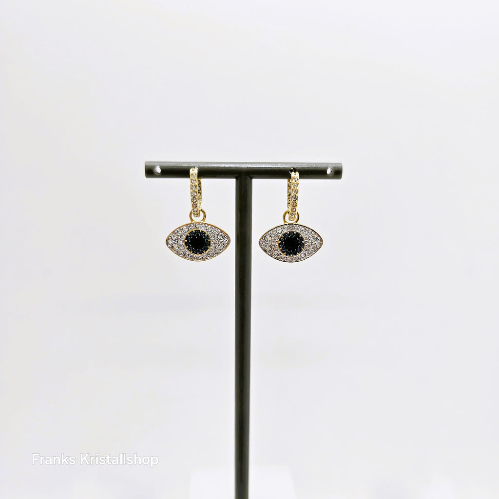 SWAROVSKI Symbolica Drop-Ohrhänger Böser Blick, Blau, Goldlegierungsschicht 5692163