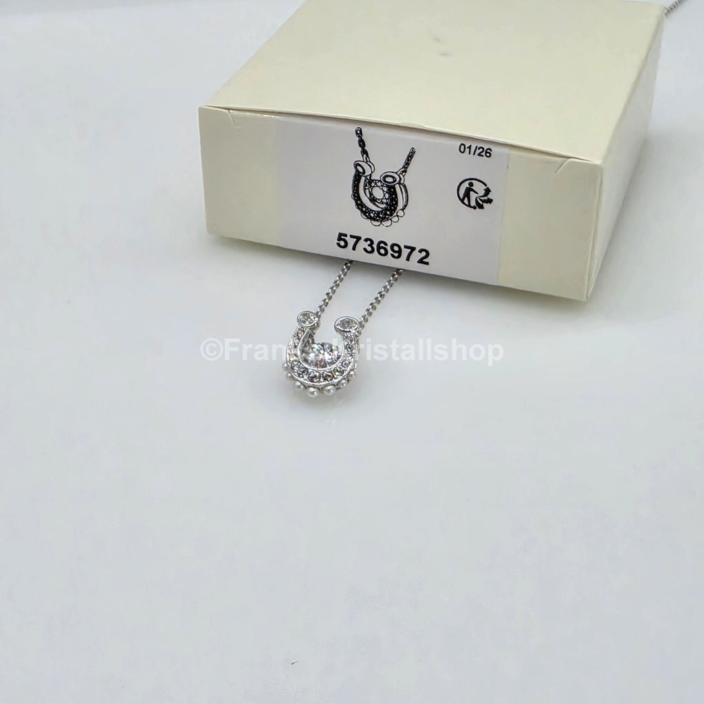 SWAROVSKI Symbolica Halskette Hufeisen Kristallperle Rhodiniert 5736972