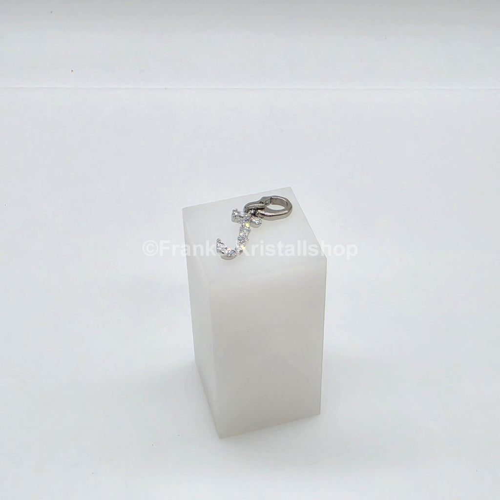 SWAROVSKI Symbolica Charm Buchstabe Anhänger A - Z, Weiß, Rhodiniert