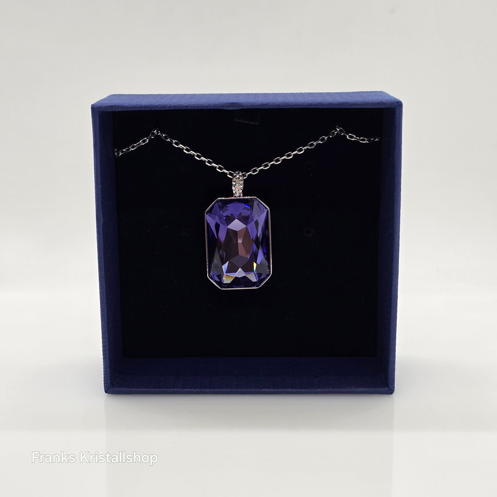 SWAROVSKI Synthesis Halskette Violett Swanflower-Motiv 1158003