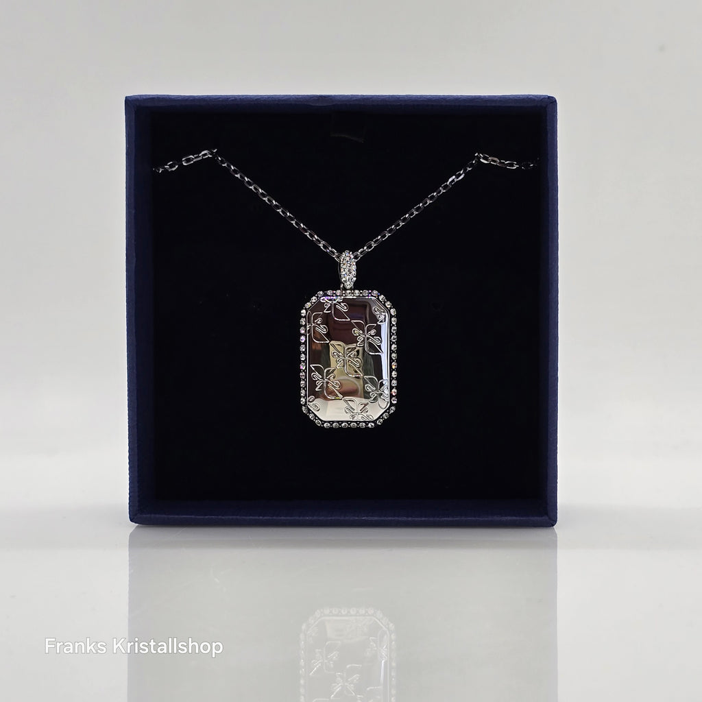 SWAROVSKI Synthesis Halskette Violett Swanflower-Motiv 1158003