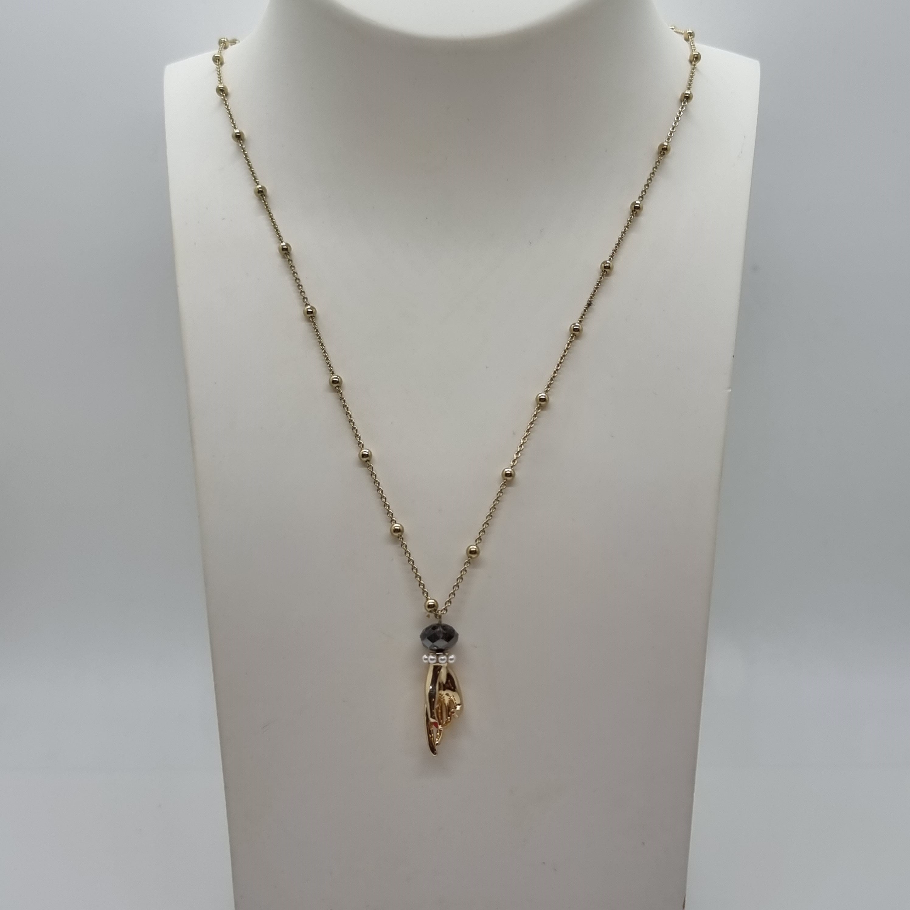SWAROVSKI Halskette Tarot Magic Hand Halskette, Goldlegierungsschicht 5490909