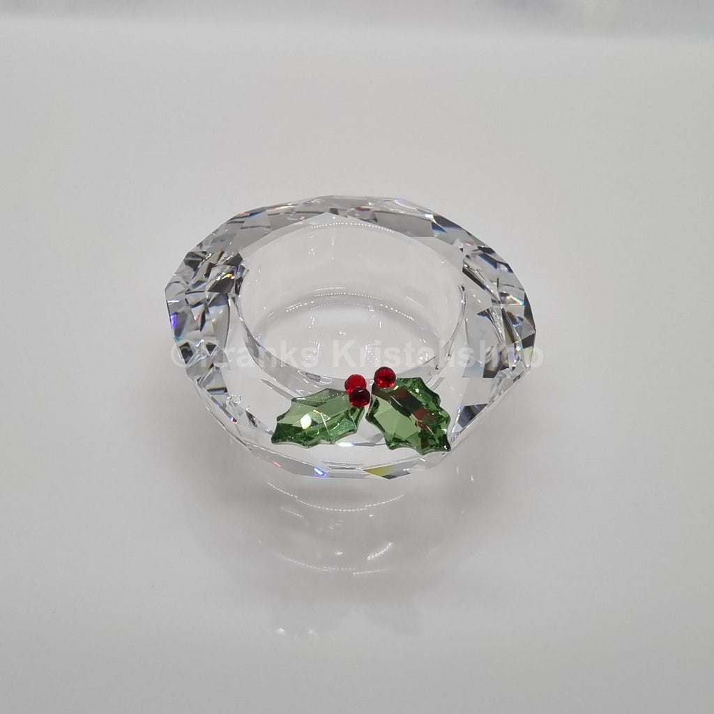 SWAROVSKI Stechpalme Kerzenständer Teelicht Holly Leaf  867401