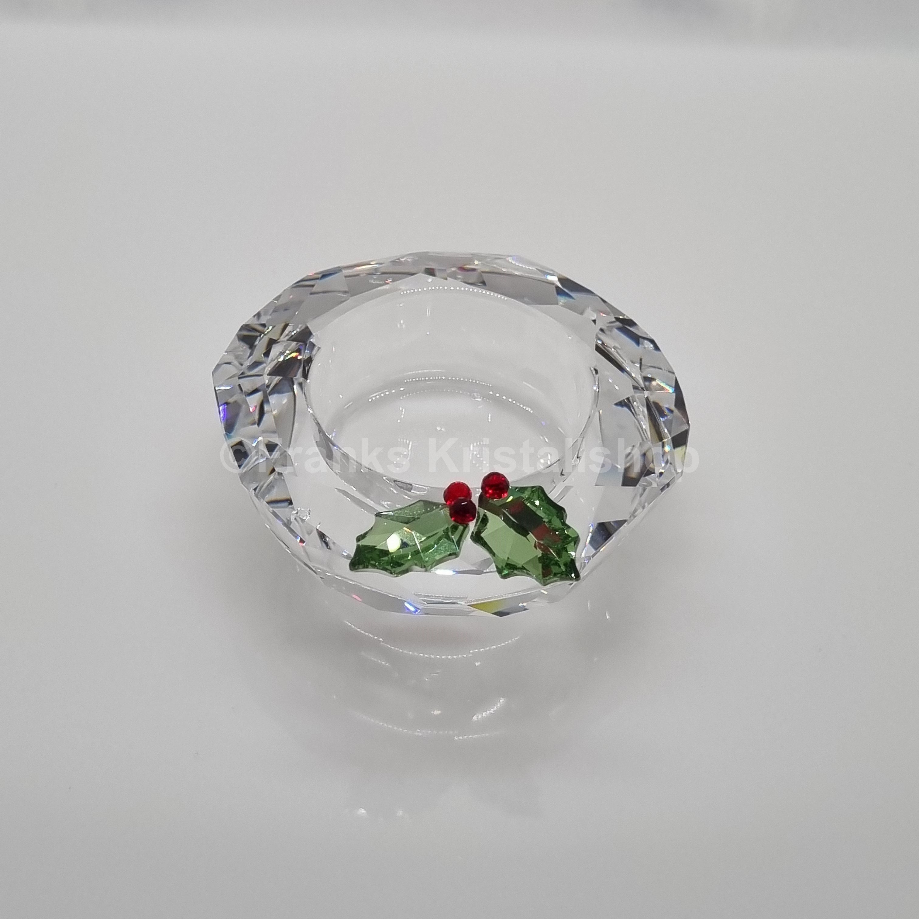 SWAROVSKI Stechpalme Kerzenständer Teelicht Holly Leaf  867401