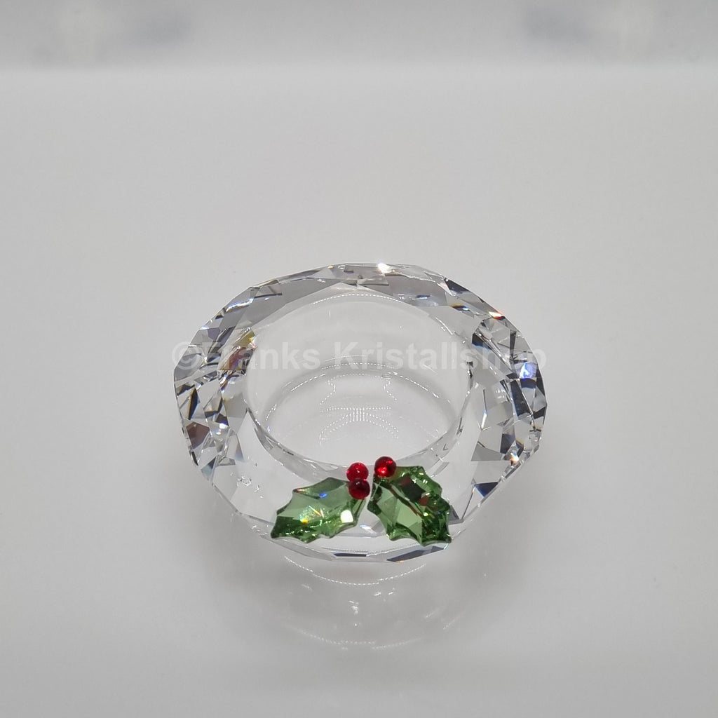 SWAROVSKI Stechpalme Kerzenständer Teelicht Holly Leaf  867401