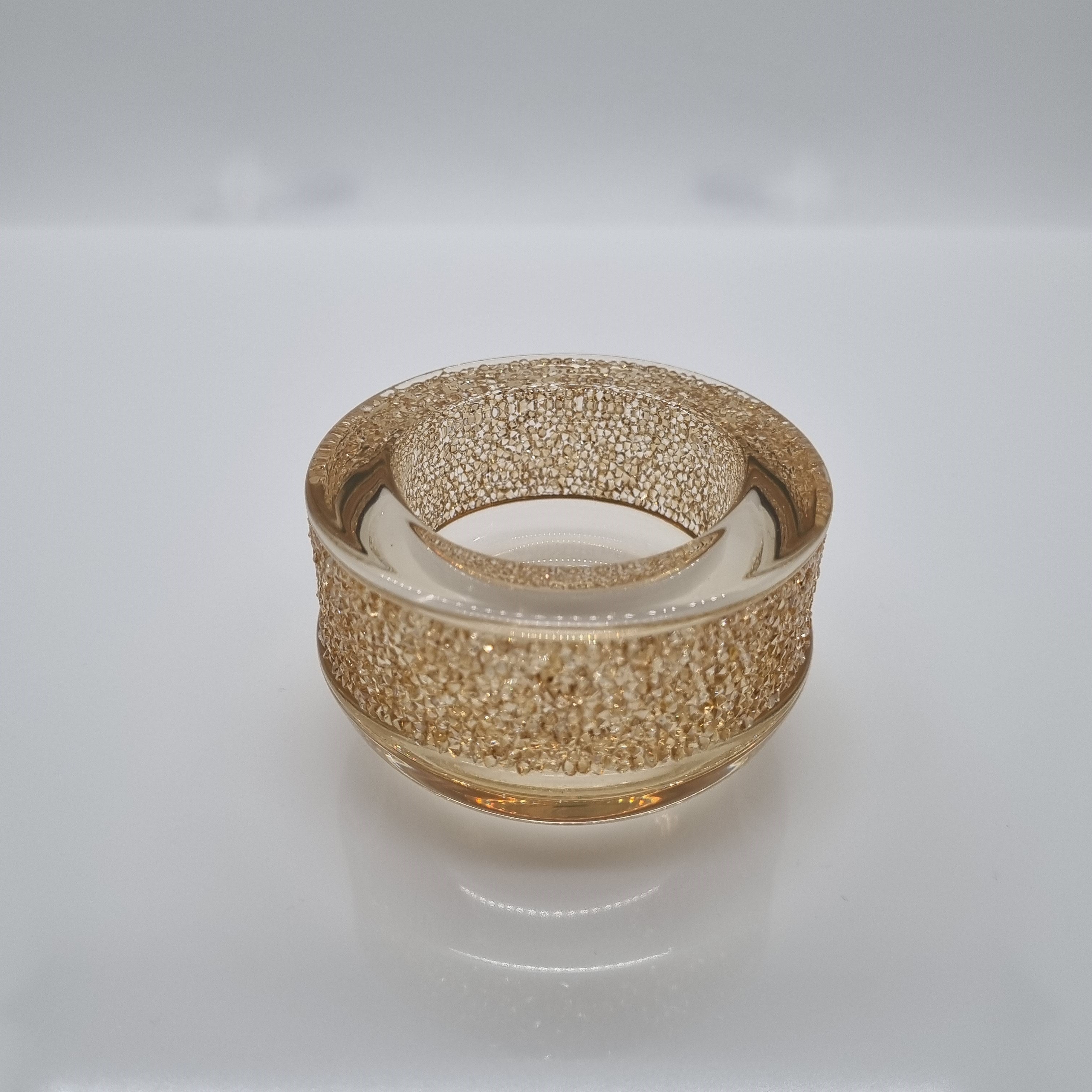 SWAROVSKI Teelicht Shimmer Golden Shadow 5108877 oU