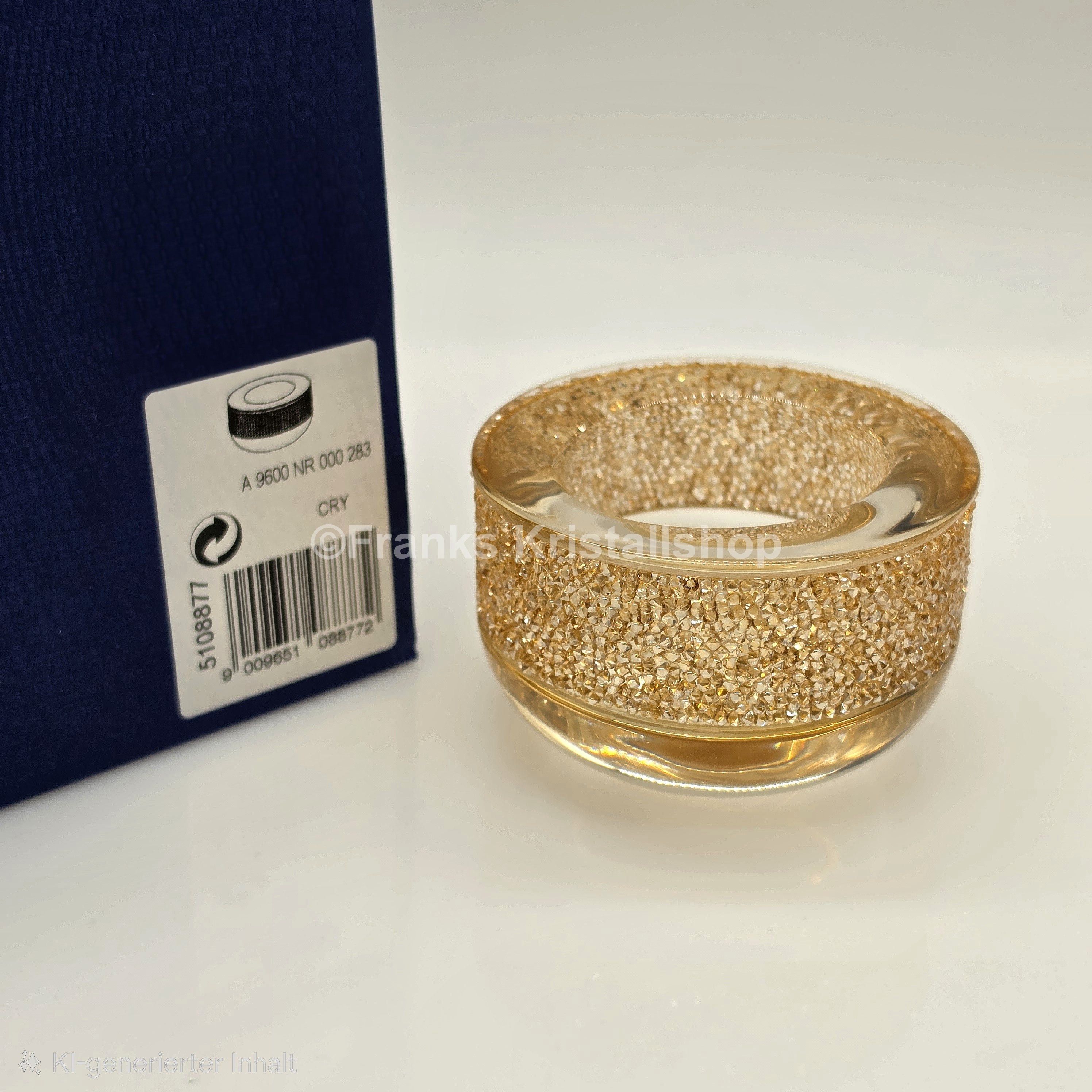 SWAROVSKI Shimmer Teelicht Golden Shadow 5108877