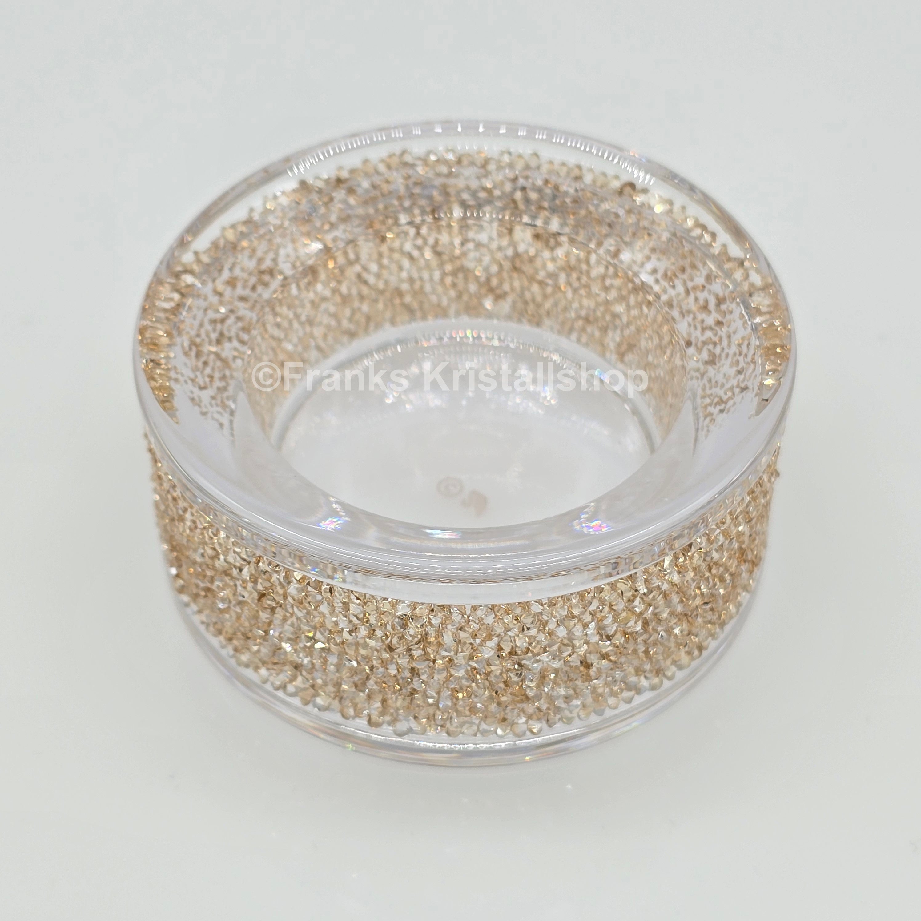 SWAROVSKI Teelicht Shimmer Goldfarben 5428724