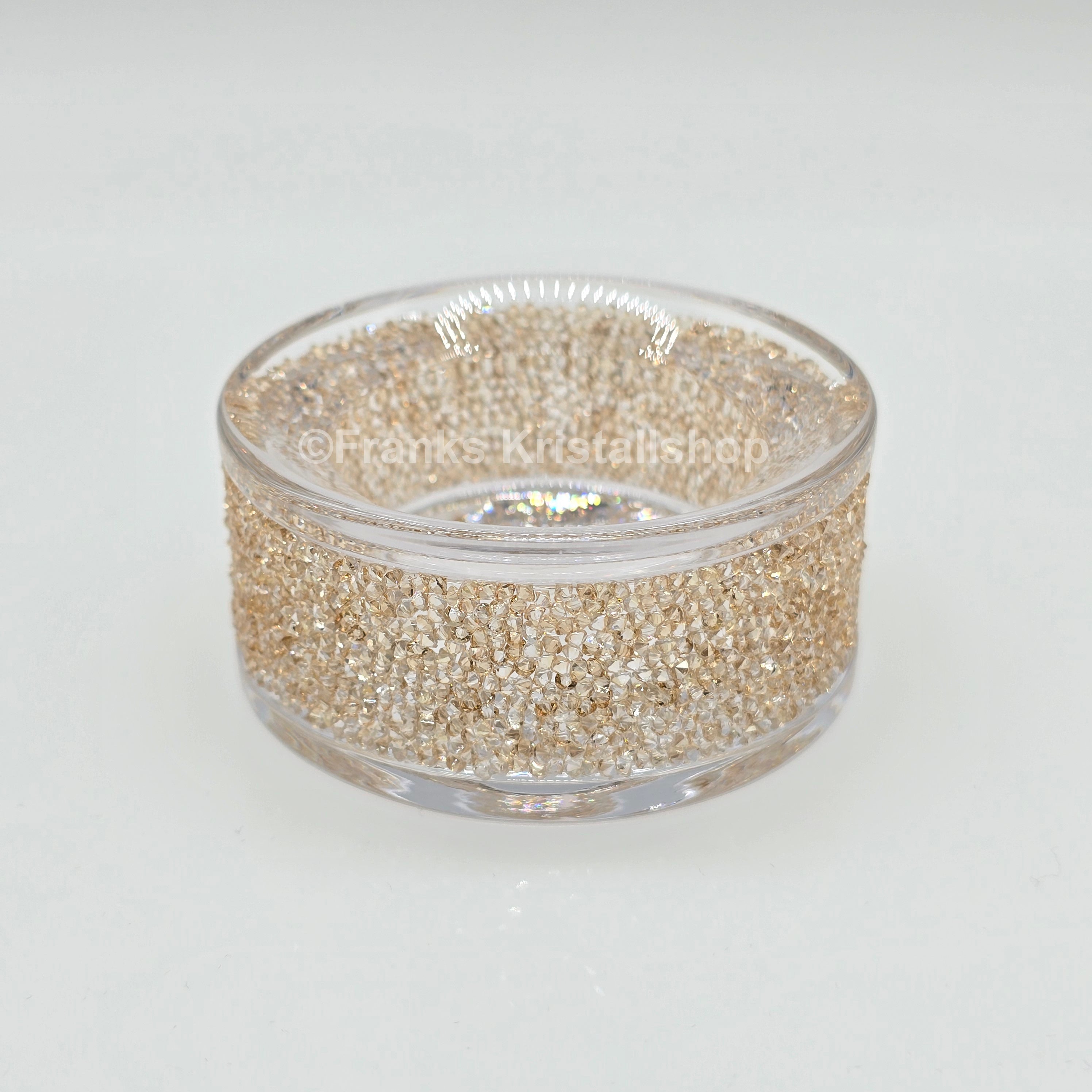 SWAROVSKI Teelicht Shimmer Goldfarben 5428724