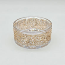 Lade das Bild in den Galerie-Viewer, SWAROVSKI Teelicht Shimmer Goldfarben 5428724
