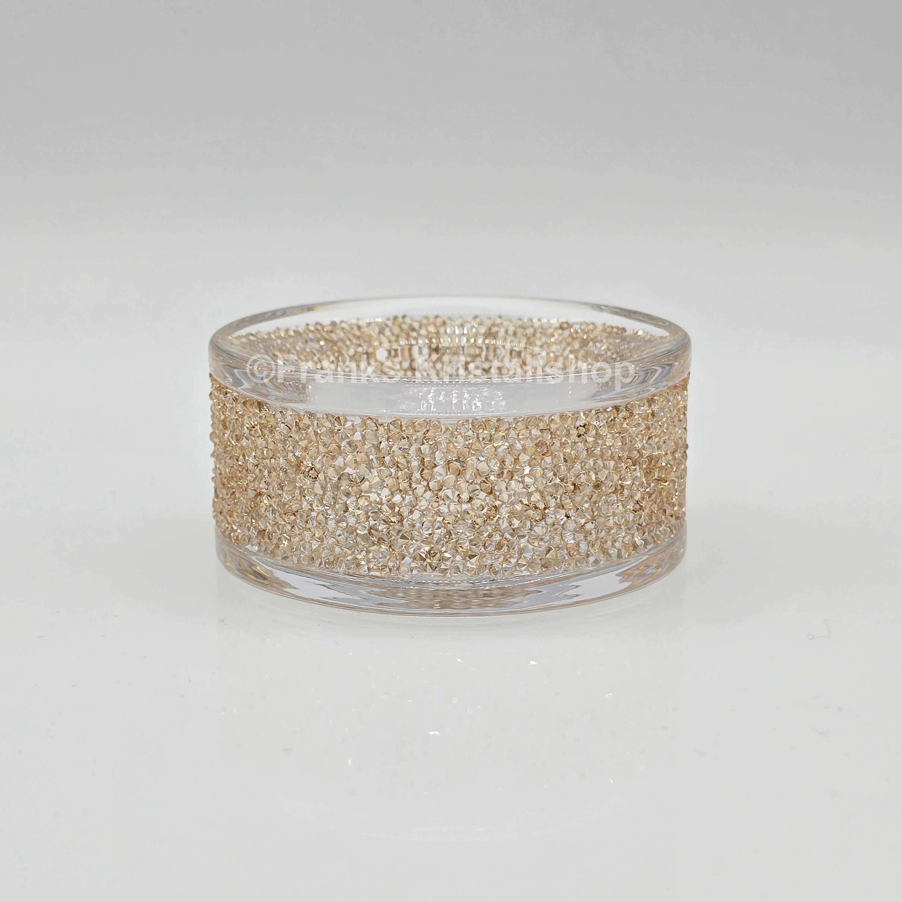 SWAROVSKI Teelicht Shimmer Goldfarben 5428724