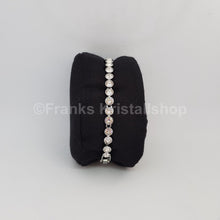 Lade das Bild in den Galerie-Viewer, SWAROVSKI Tennis Armband Weiß Rhodiniert 1791305 oU
