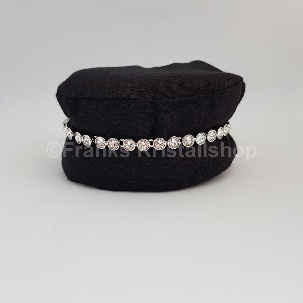 SWAROVSKI Tennis Armband Weiß Rhodiniert 1791305 oU