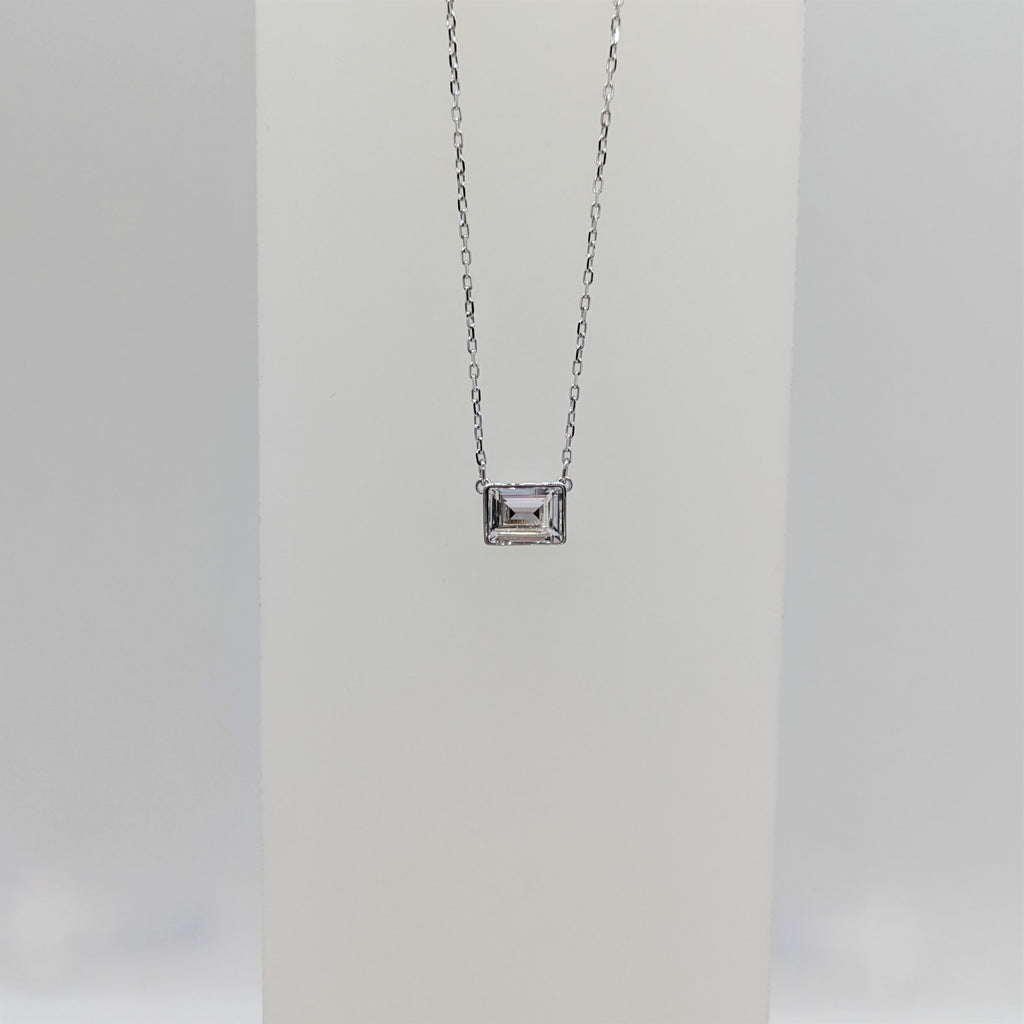 SWAROVSKI Tennis Deluxe Halskette Rhodiniert 5568014