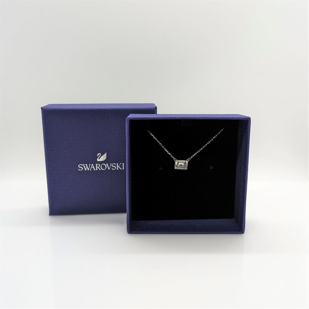 SWAROVSKI Tennis Deluxe Halskette Rhodiniert 5568014