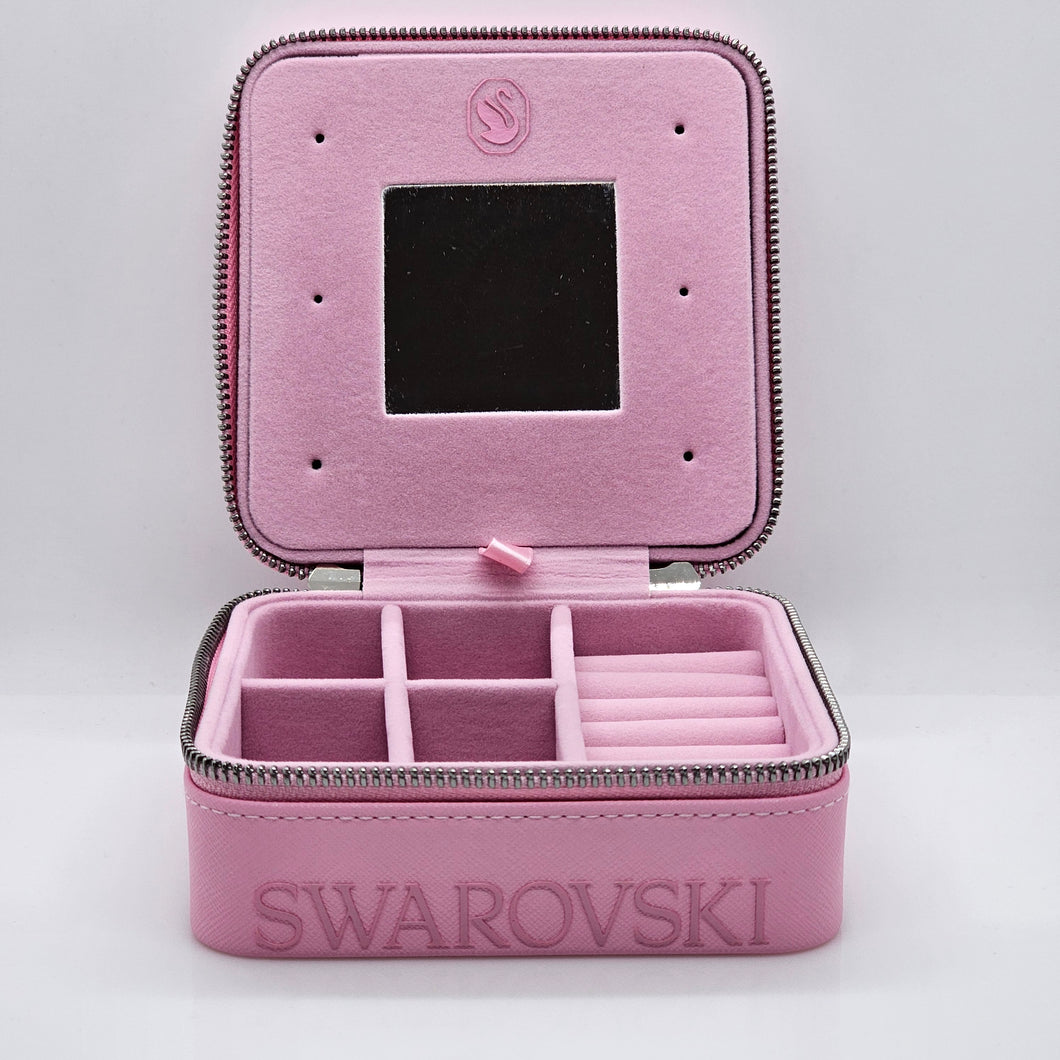 SWAROVSKI Travel Jewelry Pouch Pink Schmucktasche 5646912