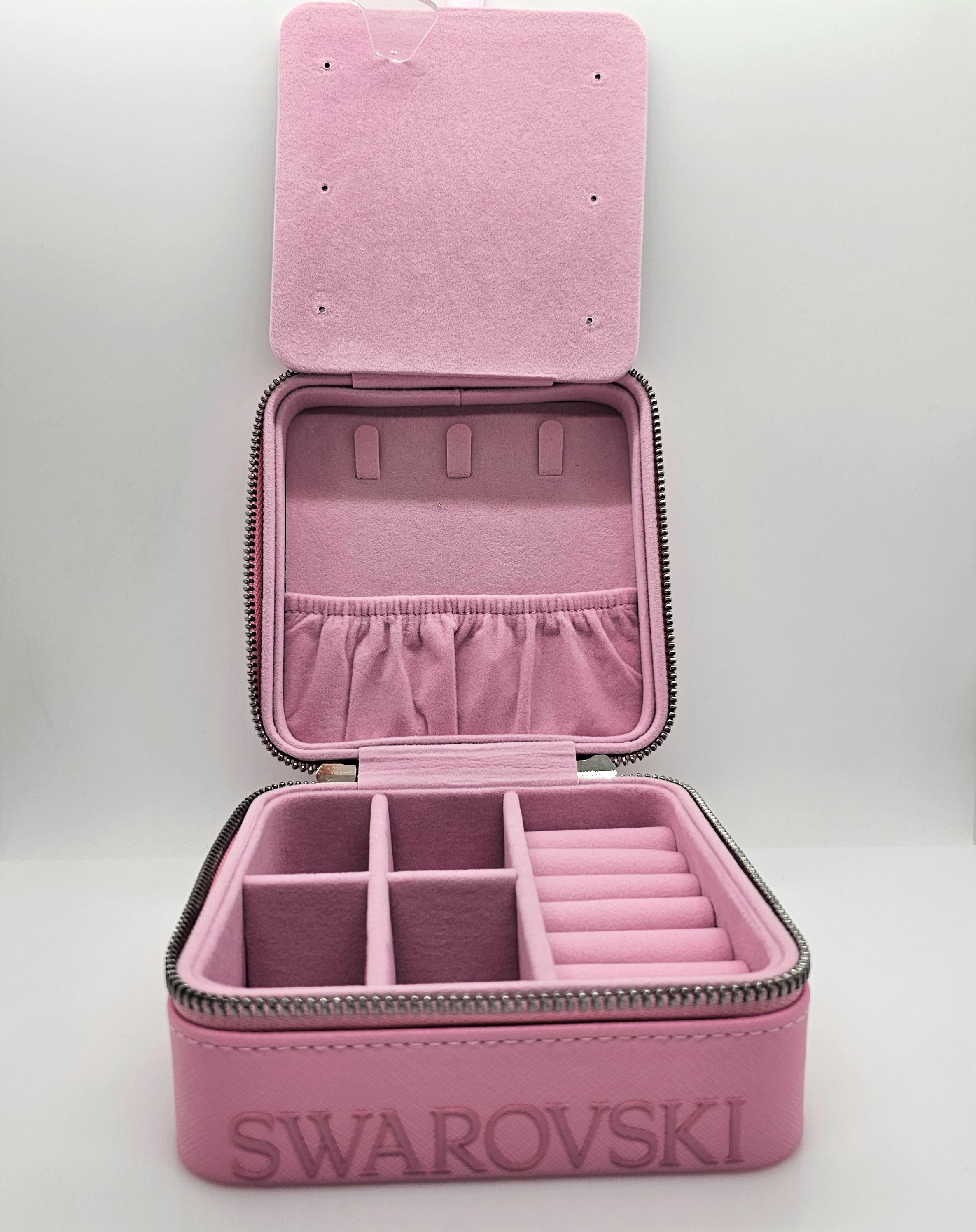 SWAROVSKI Travel Jewelry Pouch Pink Schmucktasche 5646912