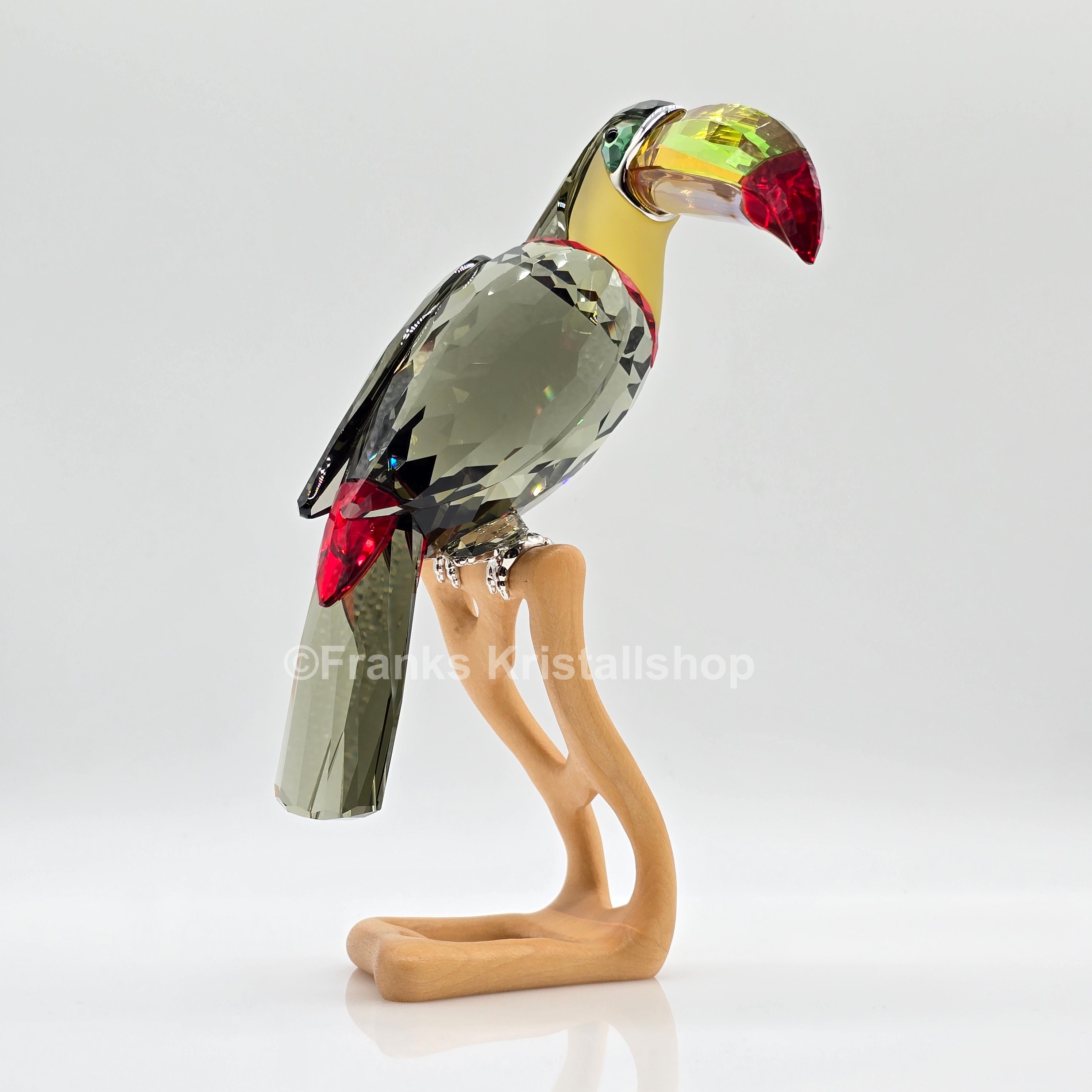 SWAROVSKI Paradise Bird Tukan Black Diamond 850600 oU