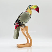 Lade das Bild in den Galerie-Viewer, SWAROVSKI Paradise Bird Tukan Black Diamond 850600 oU
