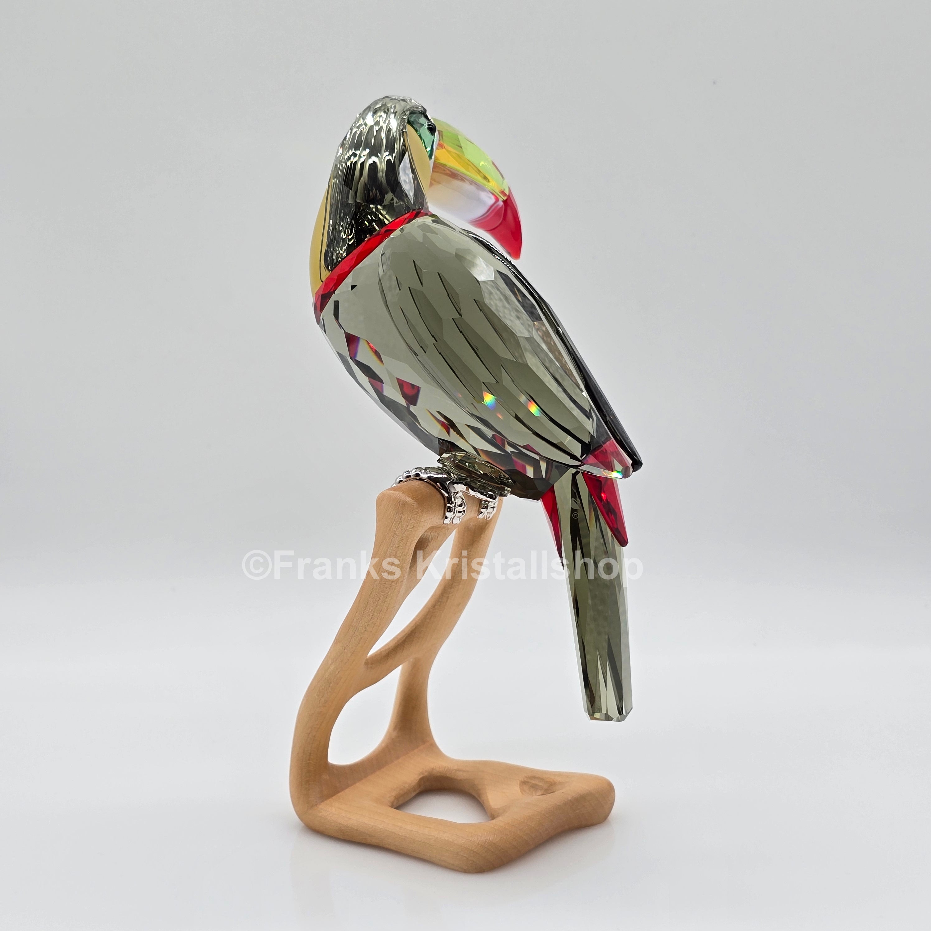 SWAROVSKI Paradise Bird Tukan Black Diamond 850600 oU