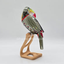 Lade das Bild in den Galerie-Viewer, SWAROVSKI Paradise Bird Tukan Black Diamond 850600 oU
