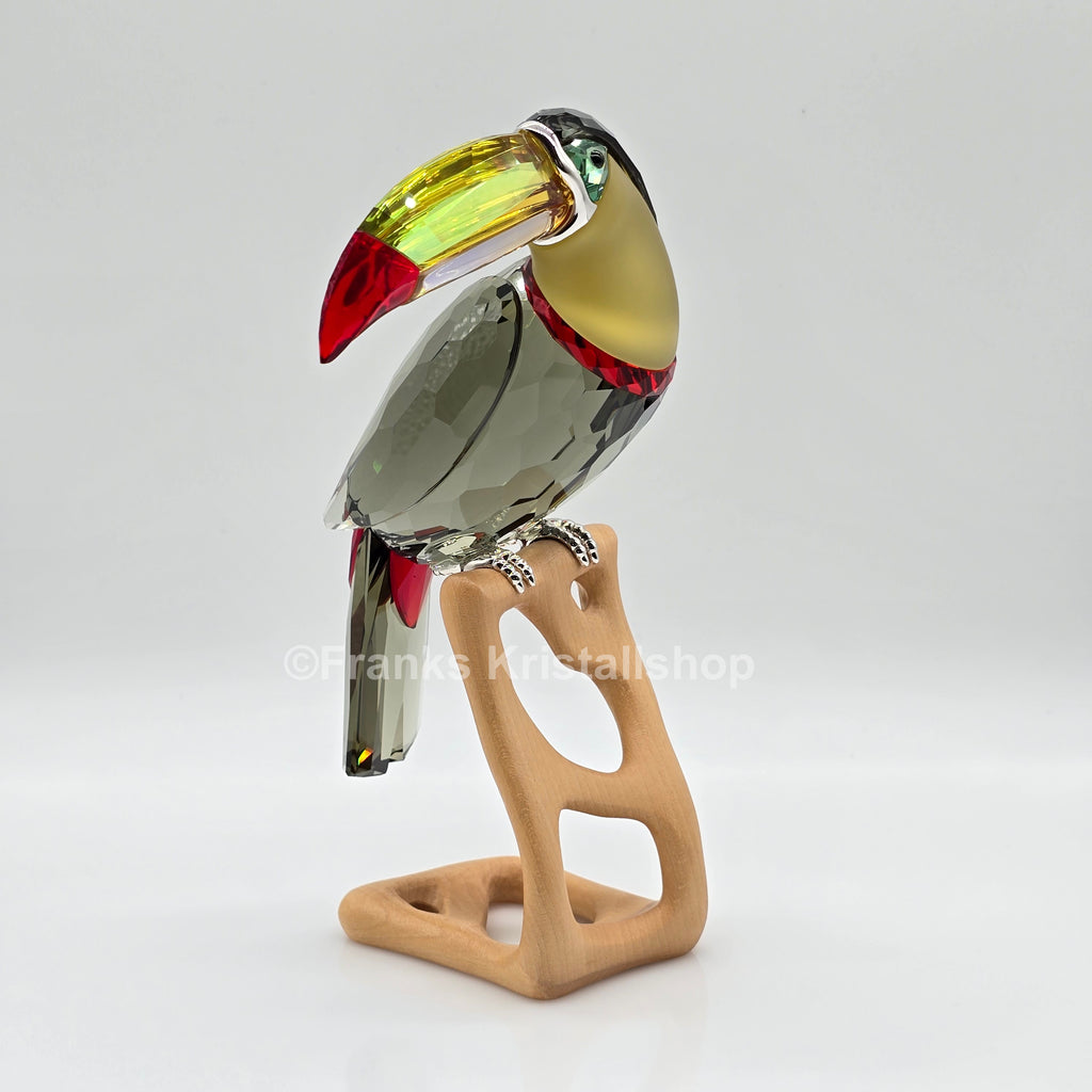 SWAROVSKI Paradise Bird Tukan Black Diamond 850600 oU
