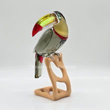 Lade das Bild in den Galerie-Viewer, SWAROVSKI Paradise Bird Tukan Black Diamond 850600 oU
