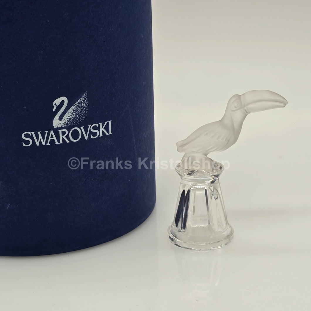 SWAROVSKI Tukan auf Fingerhut 012006 oE