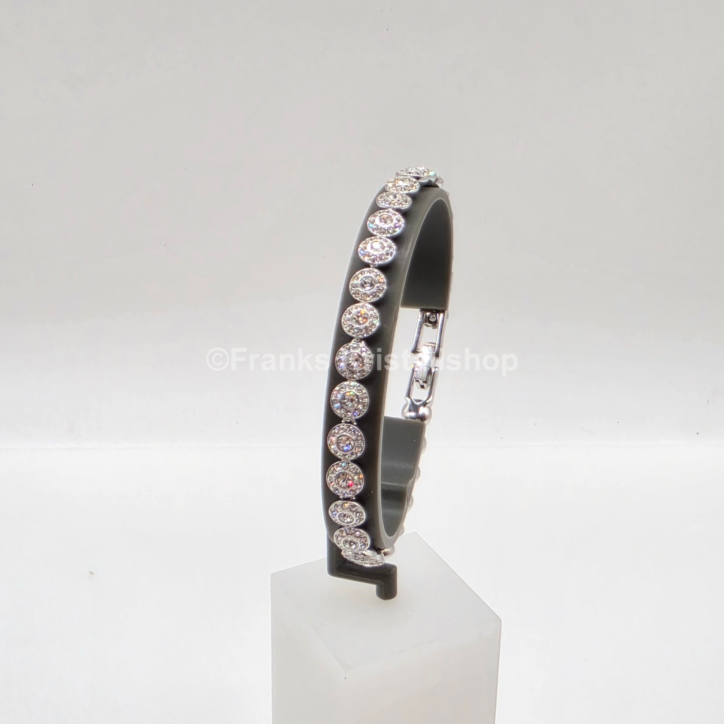 SWAROVSKI Una Angelic Armband Größe M, Weiß, Rhodiniert 5071173