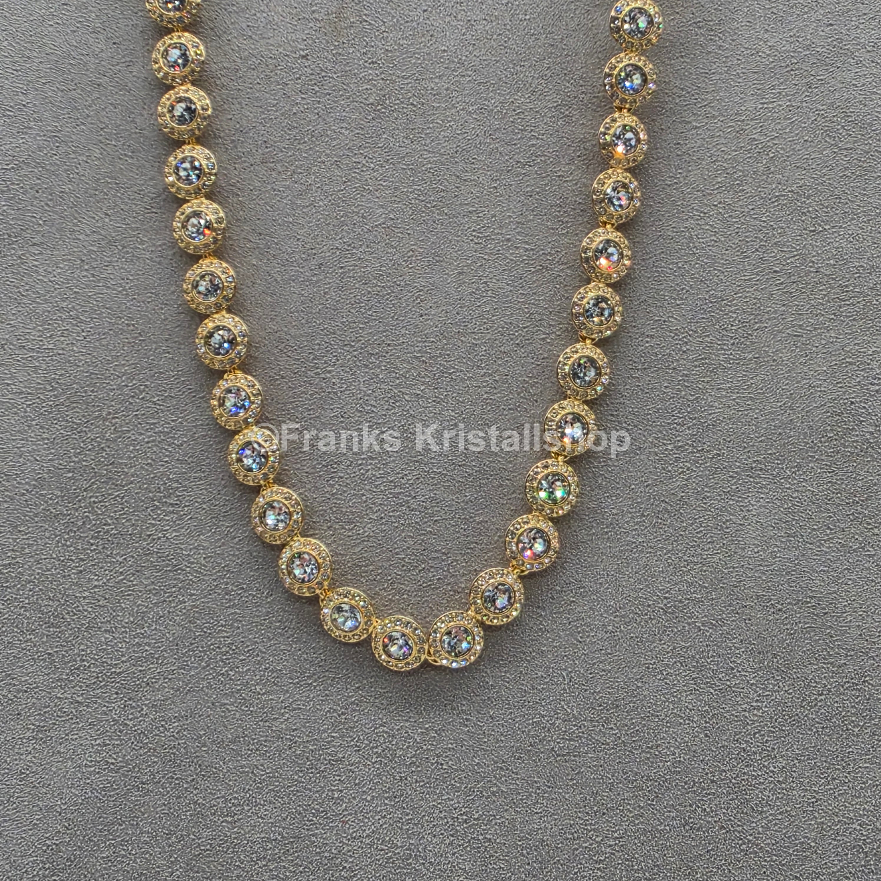 SWAROVSKI Una Angelic Halskette, Weiß, Goldbeschichtet 5720505