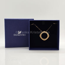 Lade das Bild in den Galerie-Viewer, SWAROVSKI Vio Halskette Kreis Ring, Vergoldet 5139554
