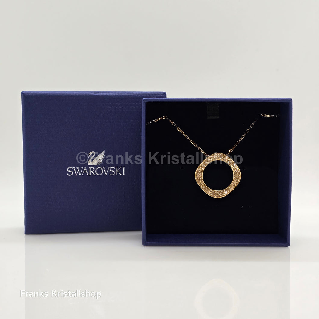 SWAROVSKI Vio Halskette Kreis Ring, Vergoldet 5139554